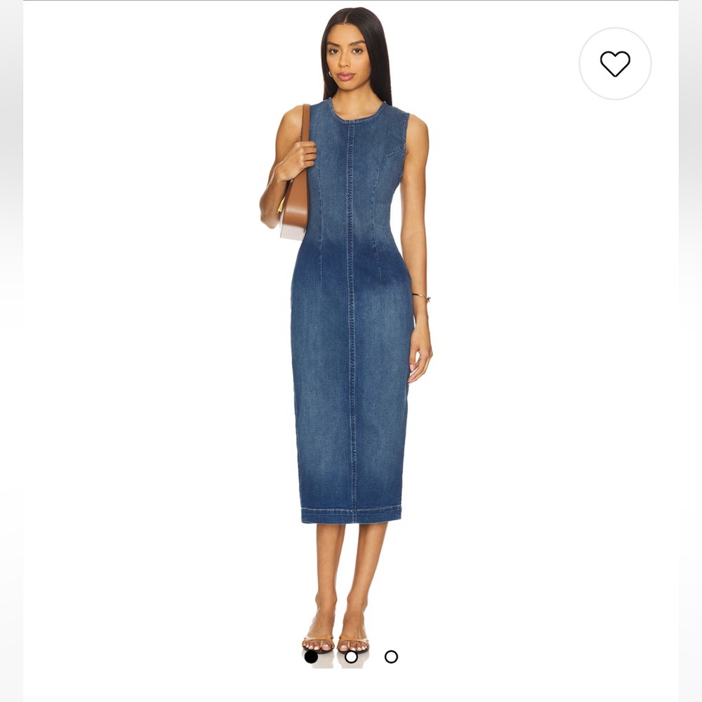 DL1961 Esme Denim midi dress Size Small